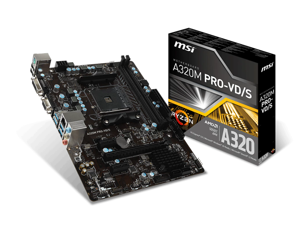 Материнская плата msi a320m pro vd s v2 совместимость